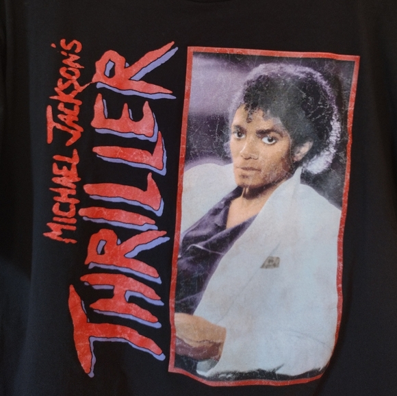 Retro Michael Jackson's Thriller T-shirt - Picture 2 of 4